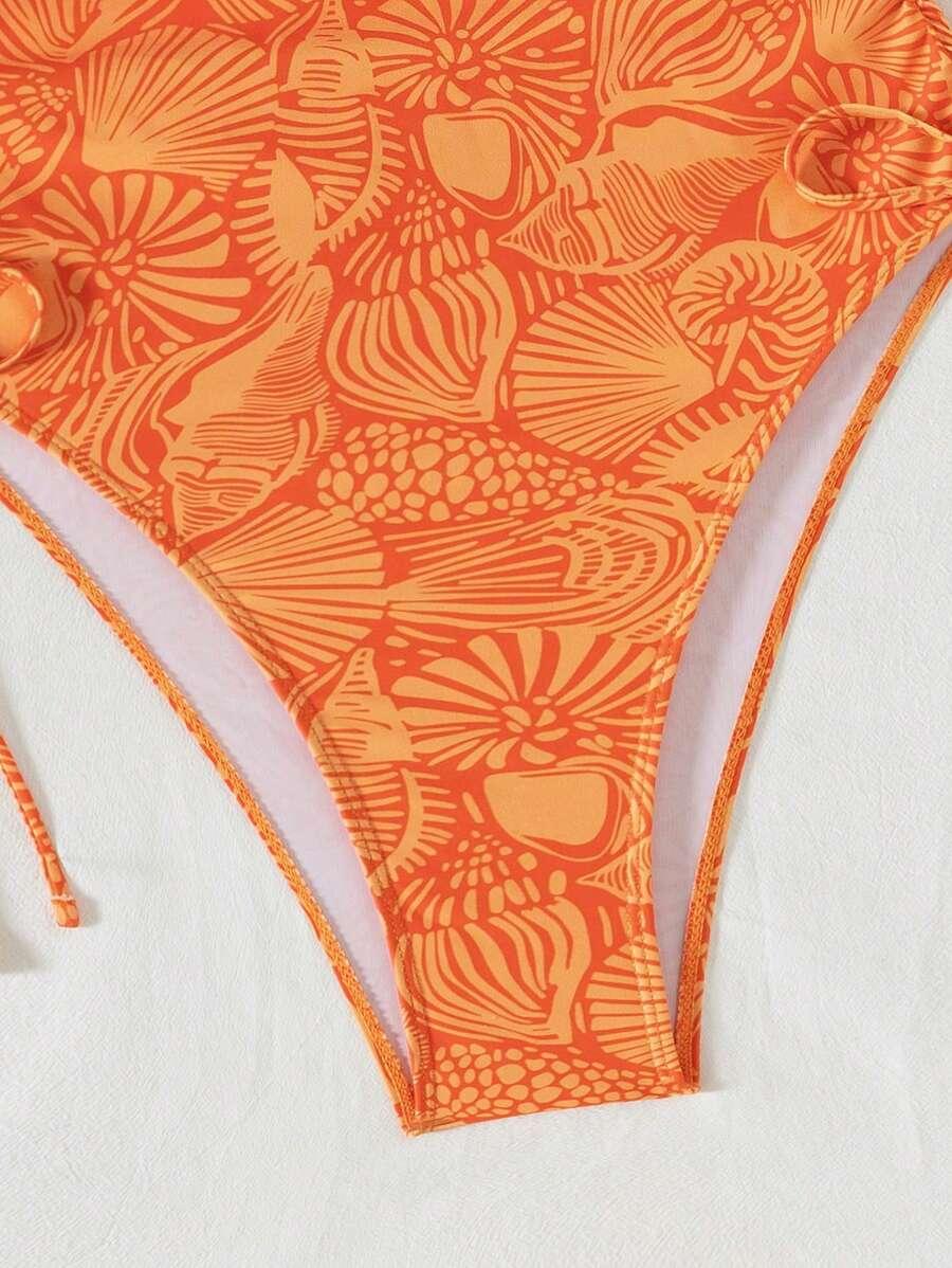 SWIM MOD POMARAŃCZOWY JEDNOCZĘŚCIOWY STRÓJ KĄPIELOWY S09__L