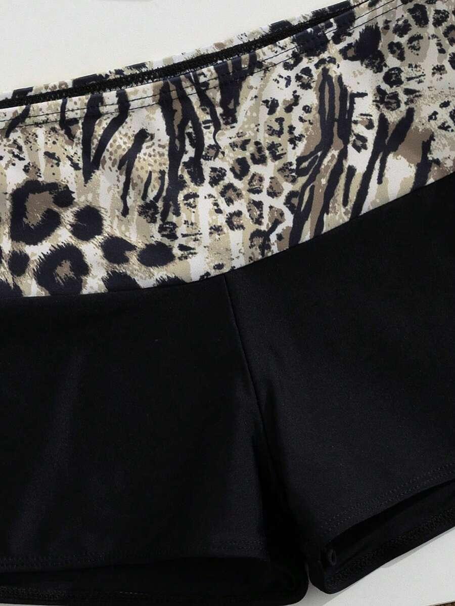 SHEIN DWUCZĘŚCIOWY STRÓJ KĄPIELOWY S09__XS