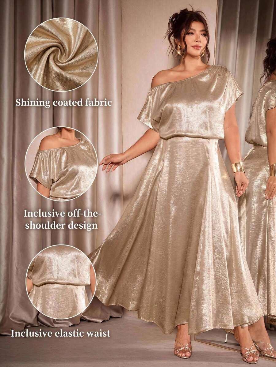 CRAVURE ZŁOTA MAXI SUKIENKA S06__46