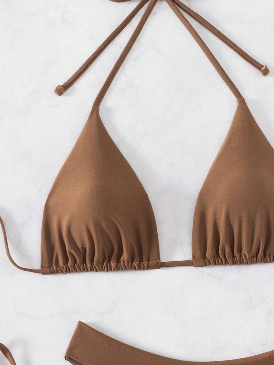 SHEIN DWUCZĘŚCIOWY KOSTIUM 2 PARY DOŁU OD BIKINI S09__M
