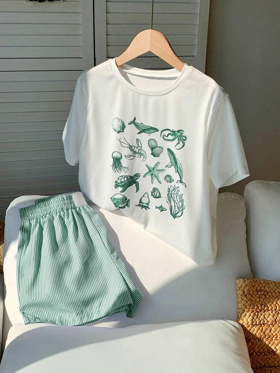 COMFORTCANA T-SHIRT SPODENKI KOMPLET S06__S