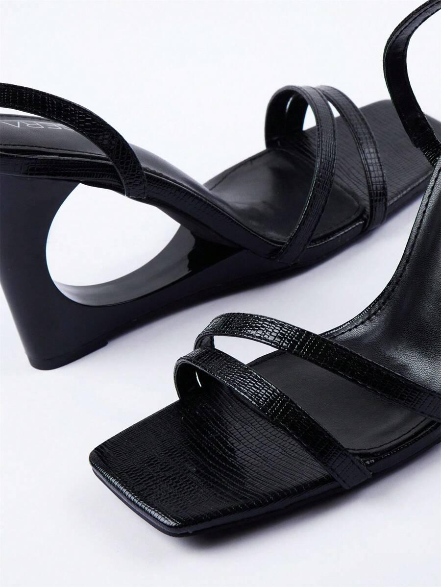 MUSERA CZARNE SANDAŁY OBCAS S06__40