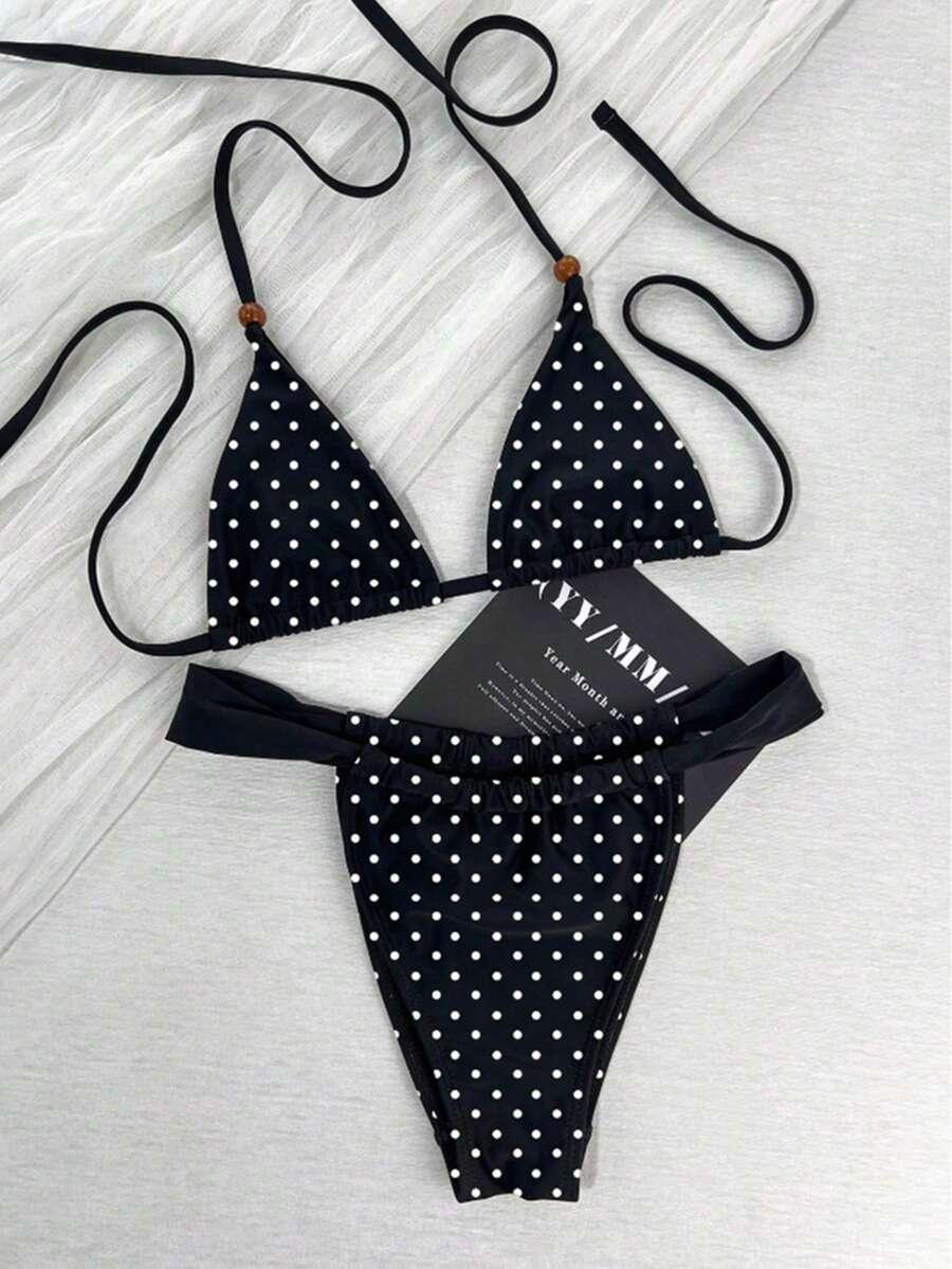 SHEIN DWUCZĘŚCIOWY STRÓJ KĄPIELOWY S09__XS