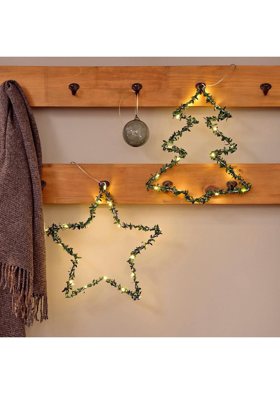 ŚWIĄTECZNA DEKORACJA LED BDD__35CM