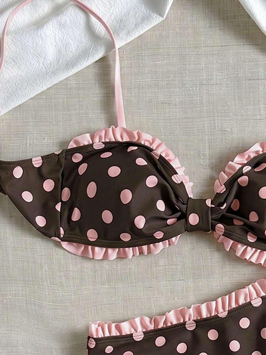 SWIM MOD DWUCZĘŚCIOWY STRÓJ KĄPIELOWY GROSZKI S09__M