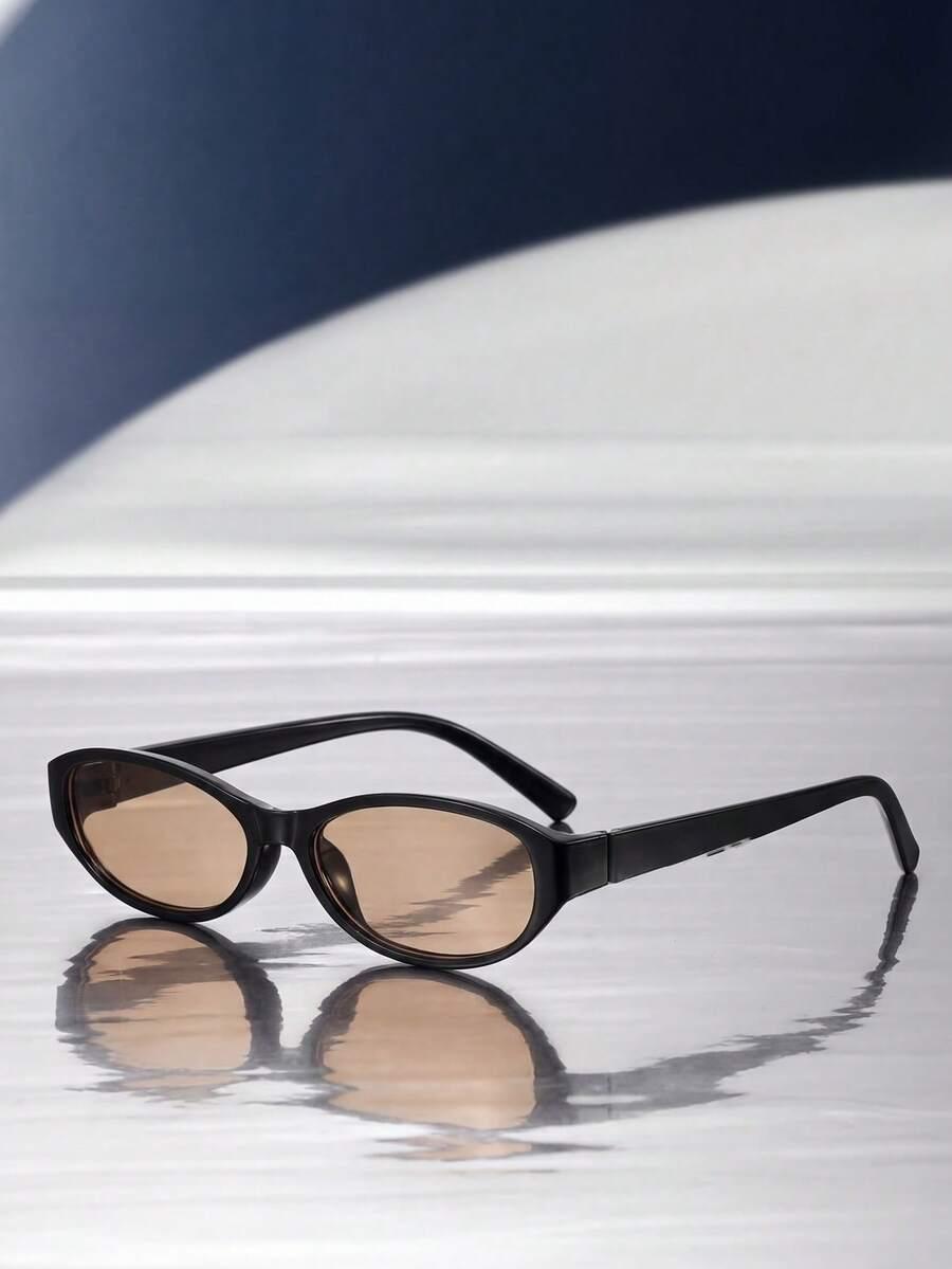 SHEIN OKULARY PRZECIWSŁONECZNE CZARNE OPRAWKI S07