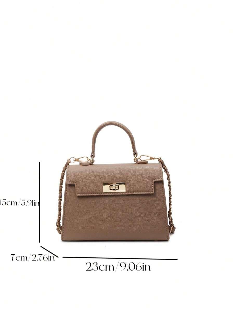 SHEIN BRĄZOWA TOREBKA NA RAMIĘ S07__15X23