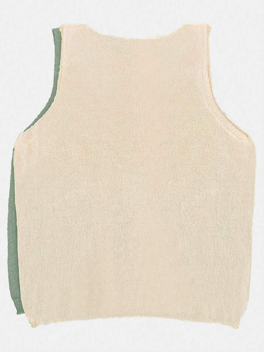 SHEIN DZIANINOWA BLUZKA 2-PACK S06__L