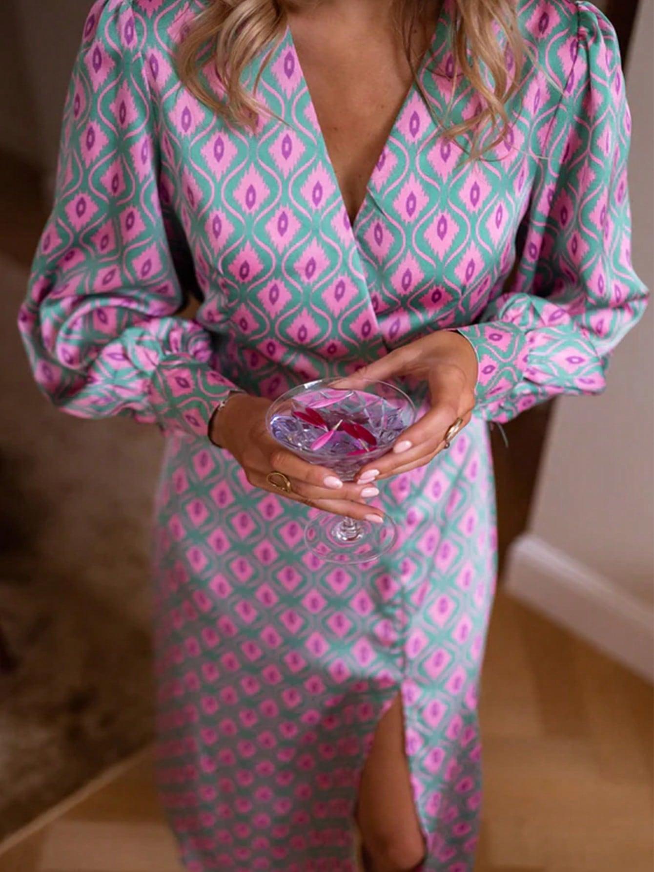 SHEIN MAXI SUKIENKA WZÓR S06__S