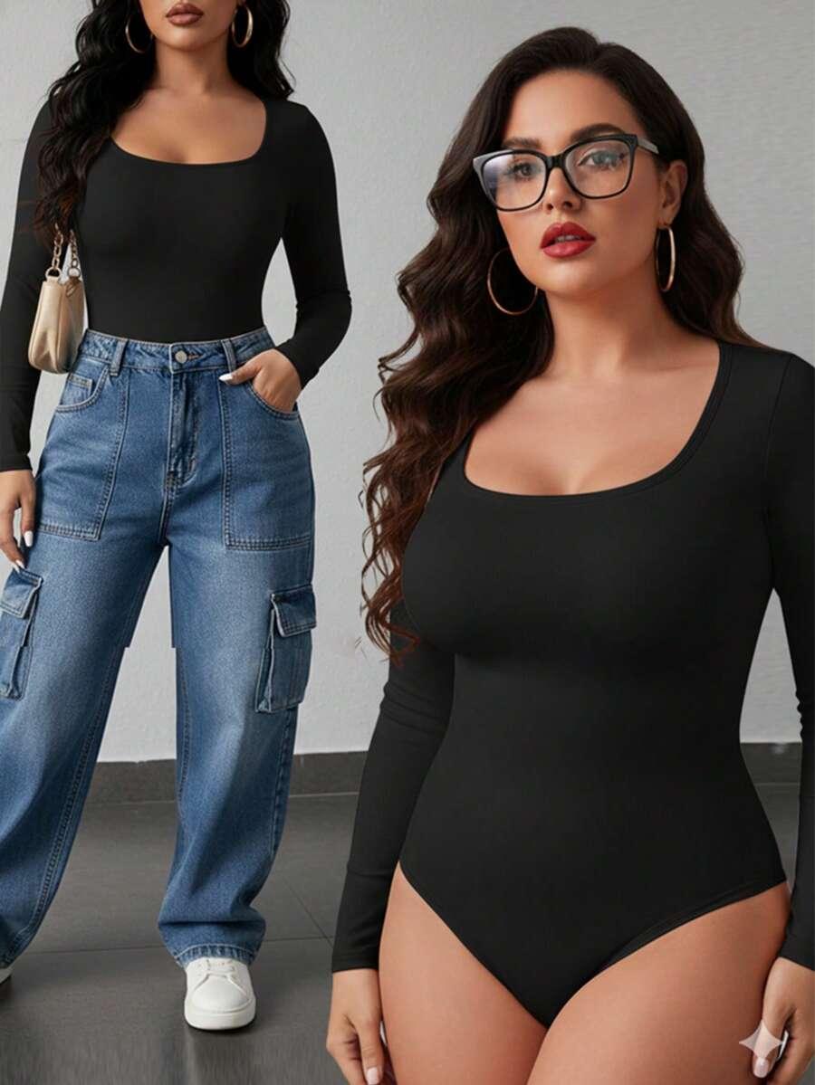 SHEIN BODY Z DŁUGIM RĘKAWEM S06__50
