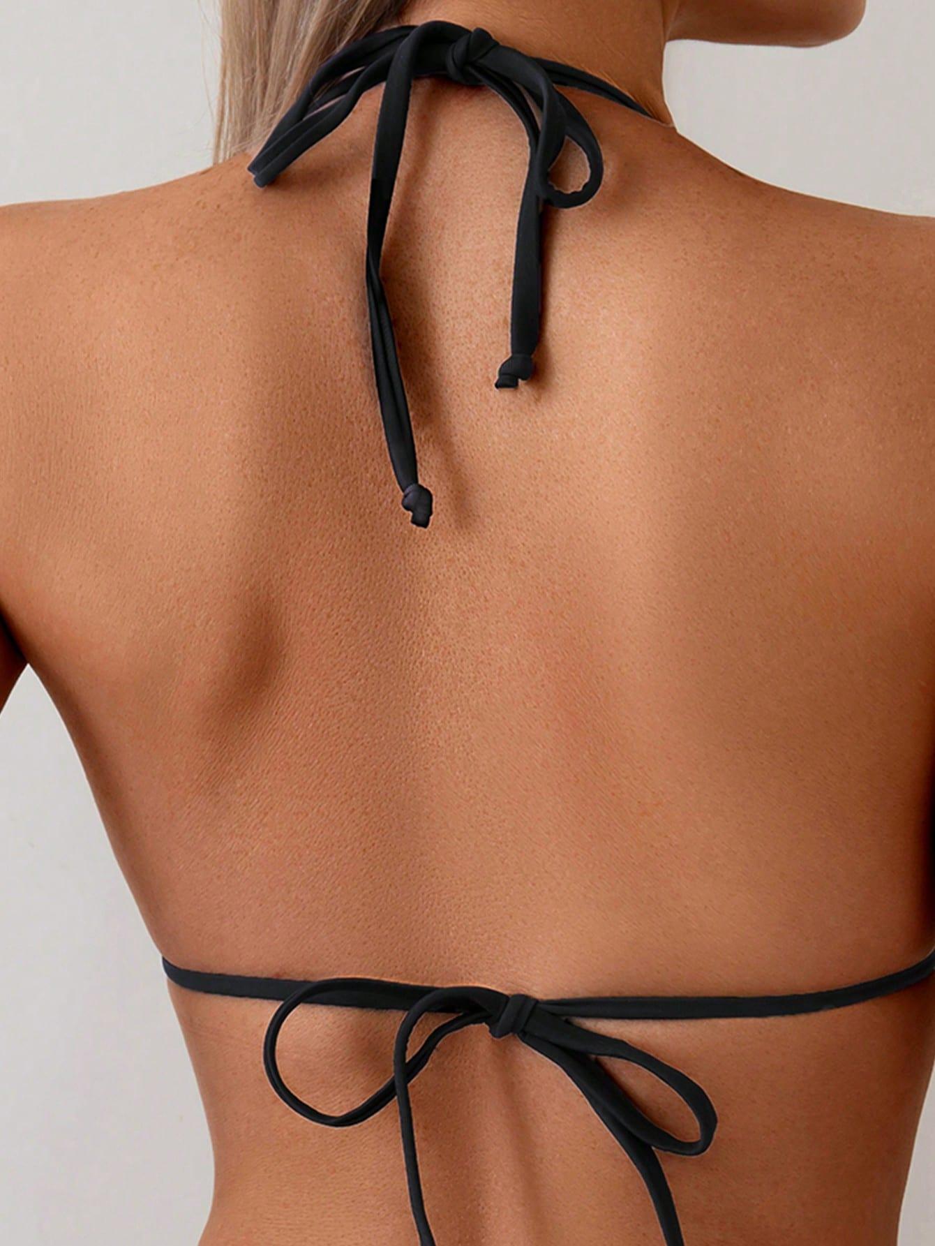 SHEIN DWUCZĘŚCIOWY STRÓJ KĄPIELOWY S06__S