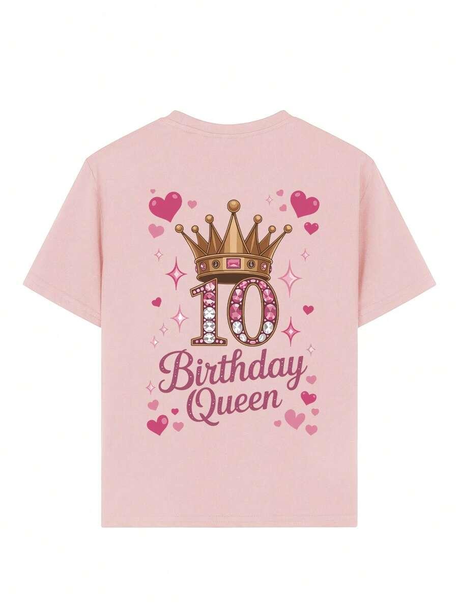 SHEIN RÓŻOWY T-SHIRT PRINT S06__160-166