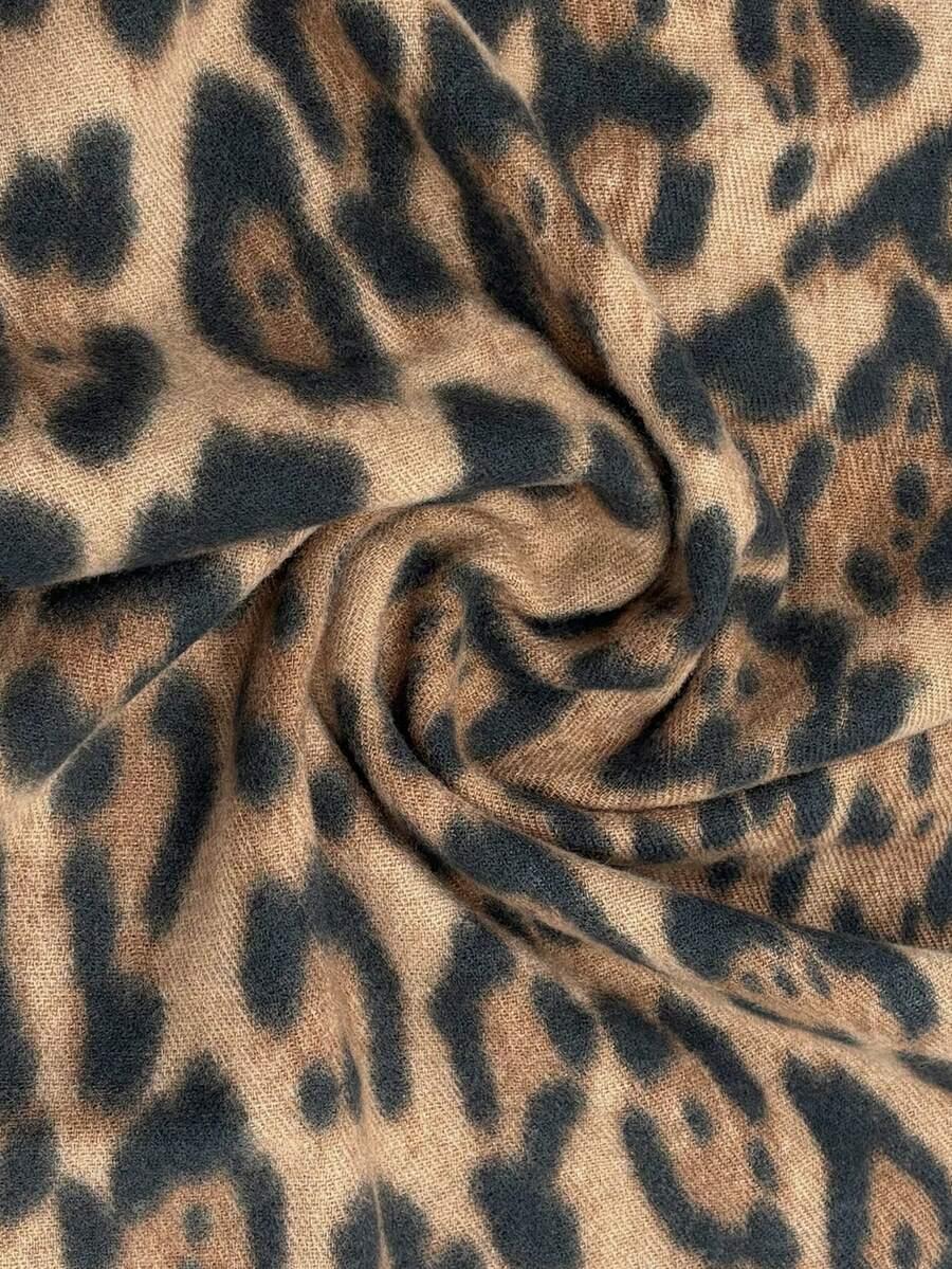 SHEIN SZALIK ANIMAL PRINT W01__30X190CM