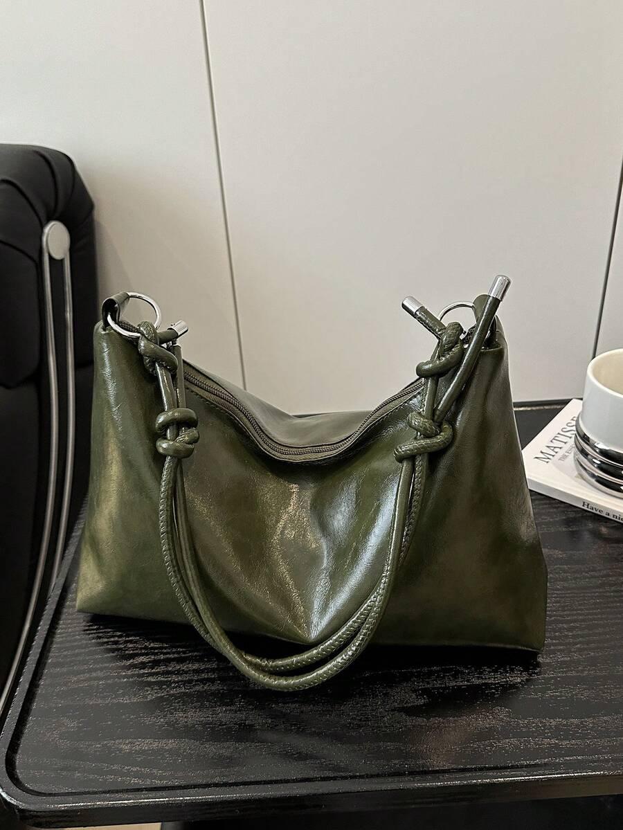 SHEIN ZIELONA TOREBKA NA RAMIĘ S07__25X35