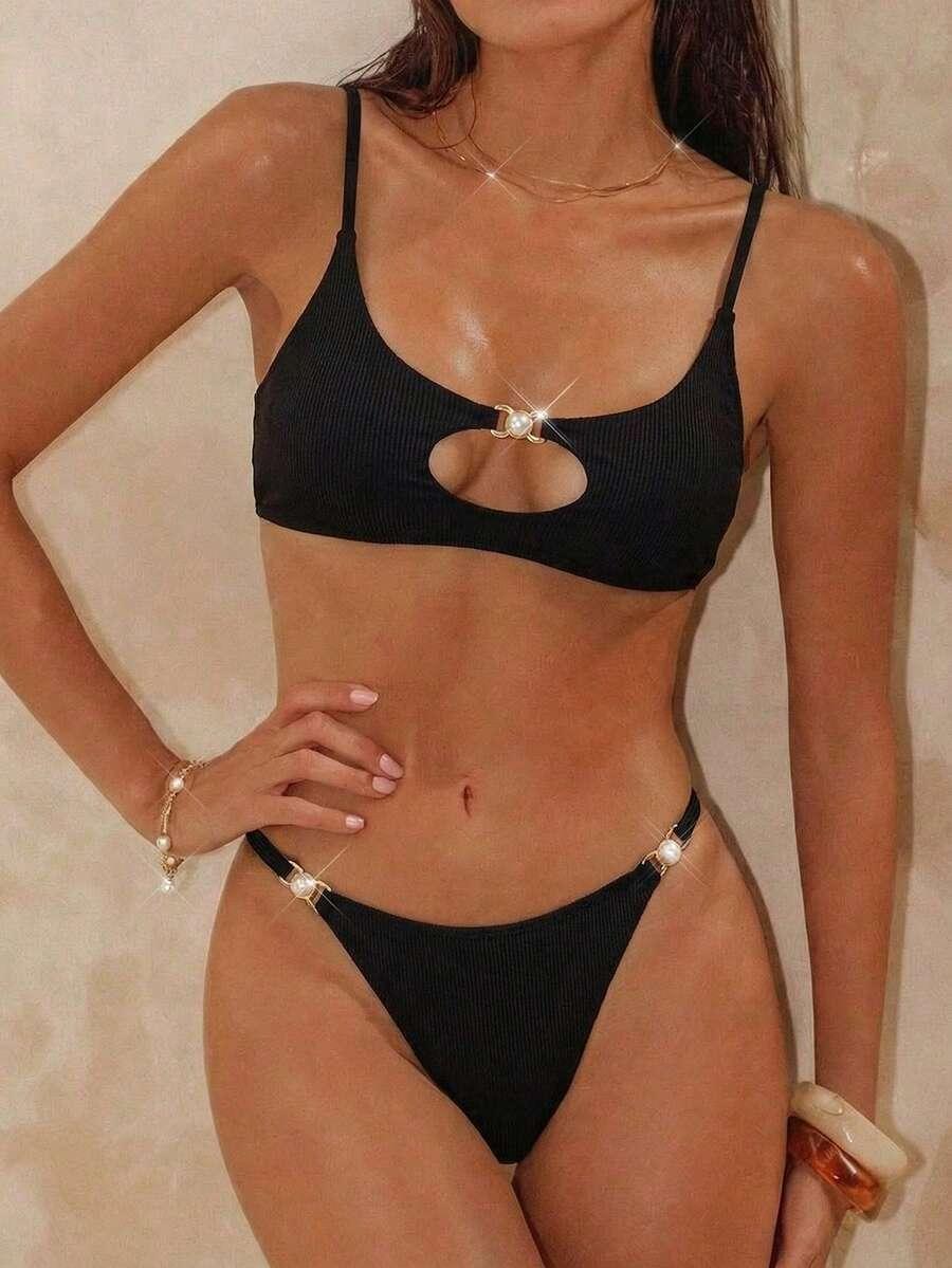 SWIM BASICS DWUCZĘŚCIOWY STRÓJ KĄPIELOWY S09__L