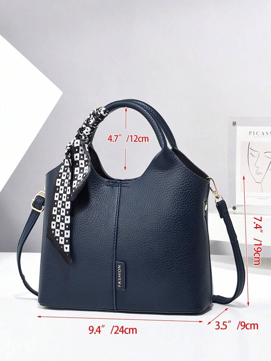 SHEIN NIEBIESKA TOREBKA PASEK S07__19X24CM