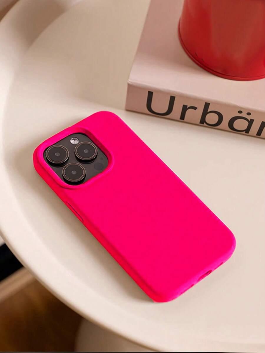 SHEIN RÓŻOWE ETUI NA TELEFON IPHONE 15 S07