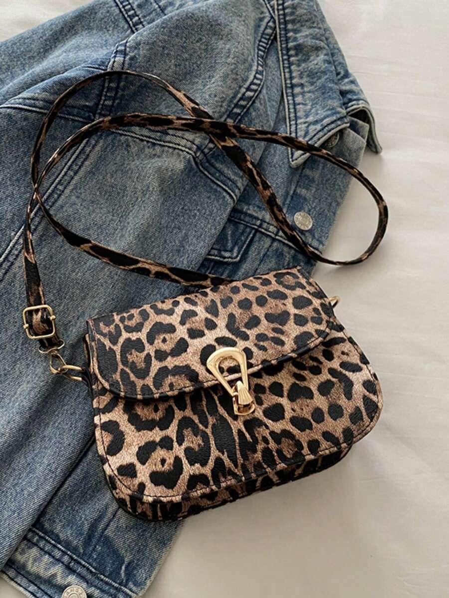 SHEIN TOREBKA ANIMAL PRINT ZDOBIENIE S07__18X14X6
