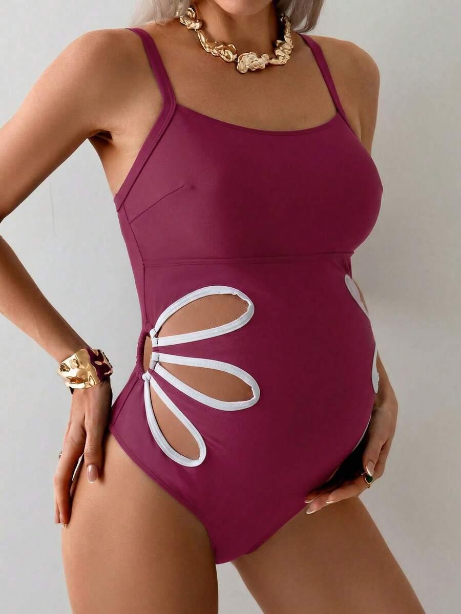 SWIM VCAY JEDNOCZĘŚCIOWY CIĄŻOWY STRÓJ KĄPIELOWY S09__L