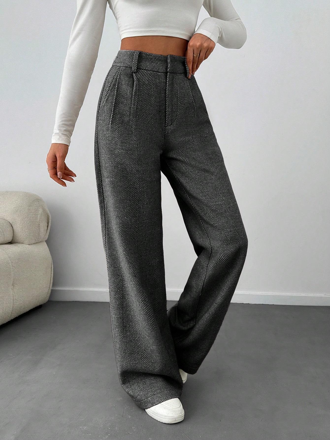 SHEIN SPODNIE WYSOKI STAN S06__XL
