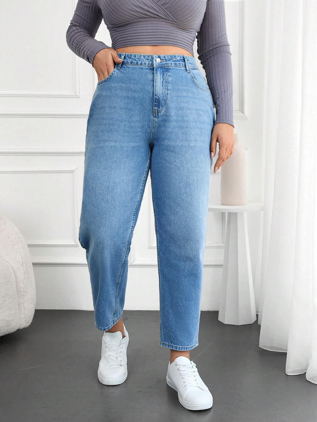 SHEIN NIEBIESKIE SPODNIE JEANS S06__46