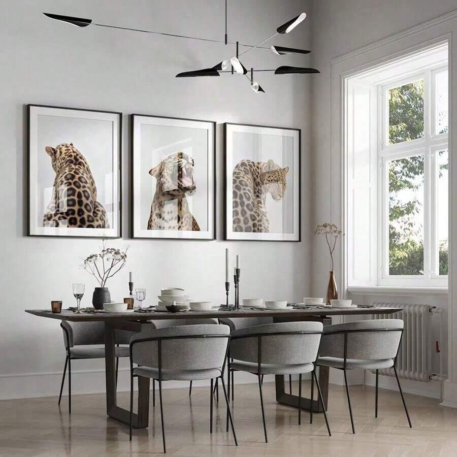 SHEIN PLAKAT NA ŚCIANĘ 3-PACK S07__40X60