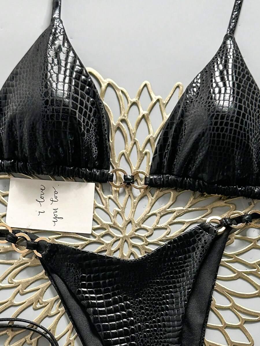 SHEIN DWUCZĘŚCIOWY STRÓJ KĄPIELOWY S09__S
