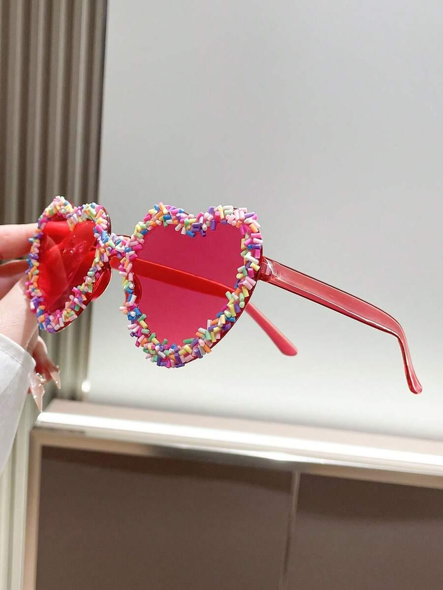 SHEIN RÓŻOWE OKULARY PRZECIWSŁONECZNE S07