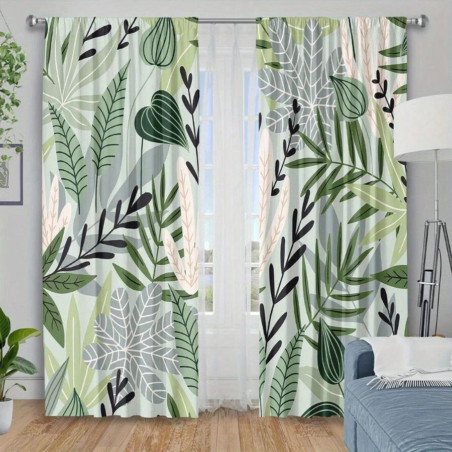 SHEIN KOLOROWE ZASŁONY 2-PACK S07__130X210CM