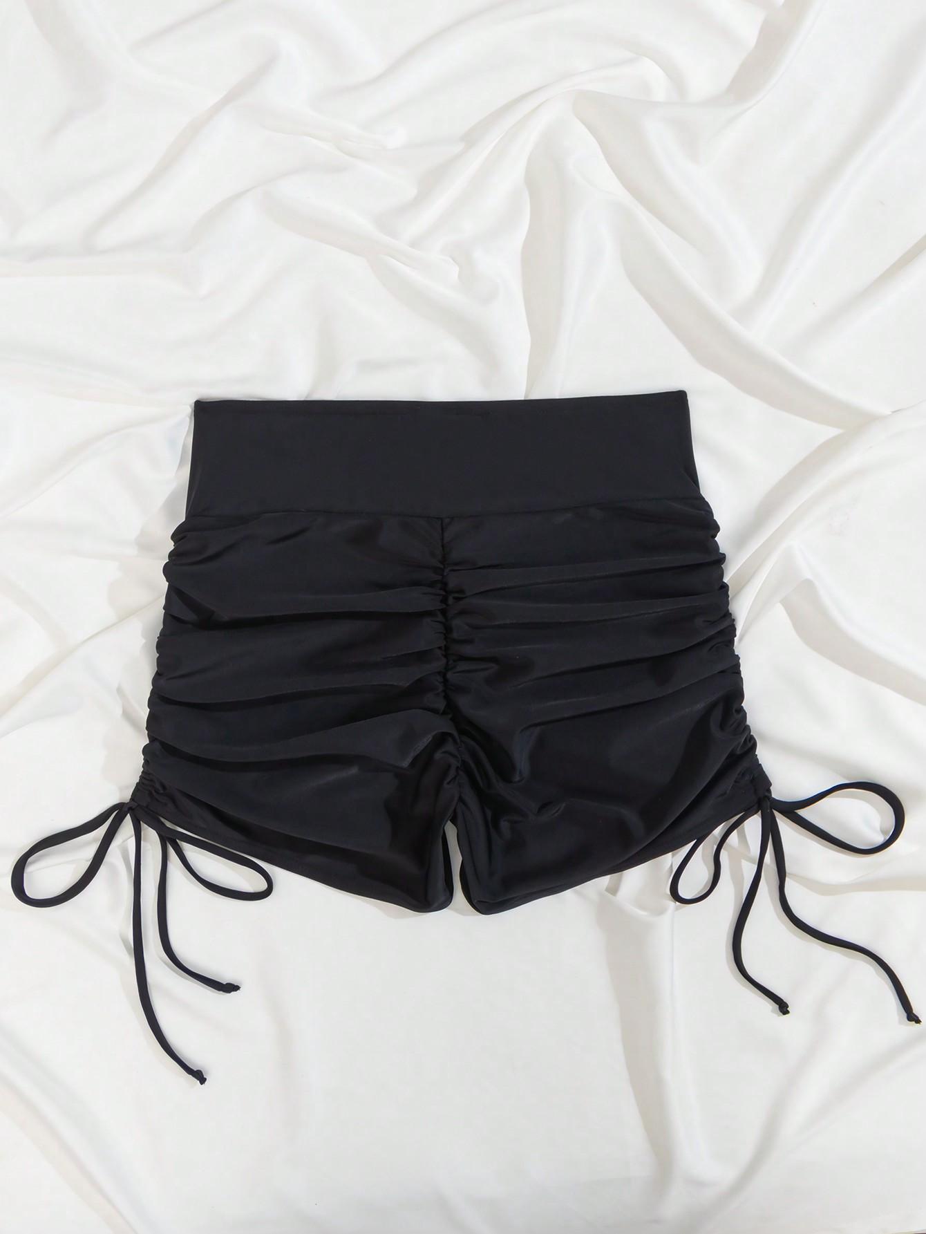 SHEIN CZARNY DÓŁ OD BIKINI S09__S