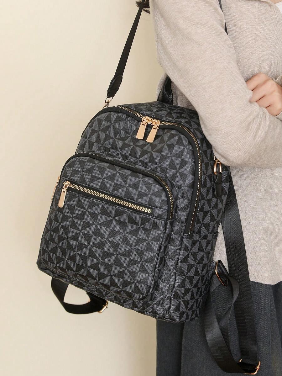 SHEIN PLECAK ZAMEK WZÓR S07__31X11X37