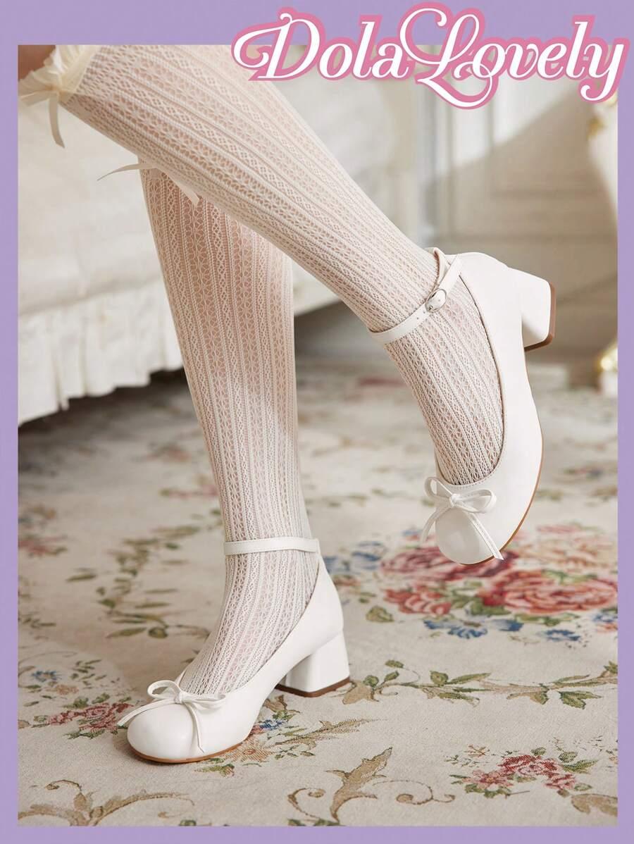 SHEIN BIAŁE BALERINY KOKARDA S06__36