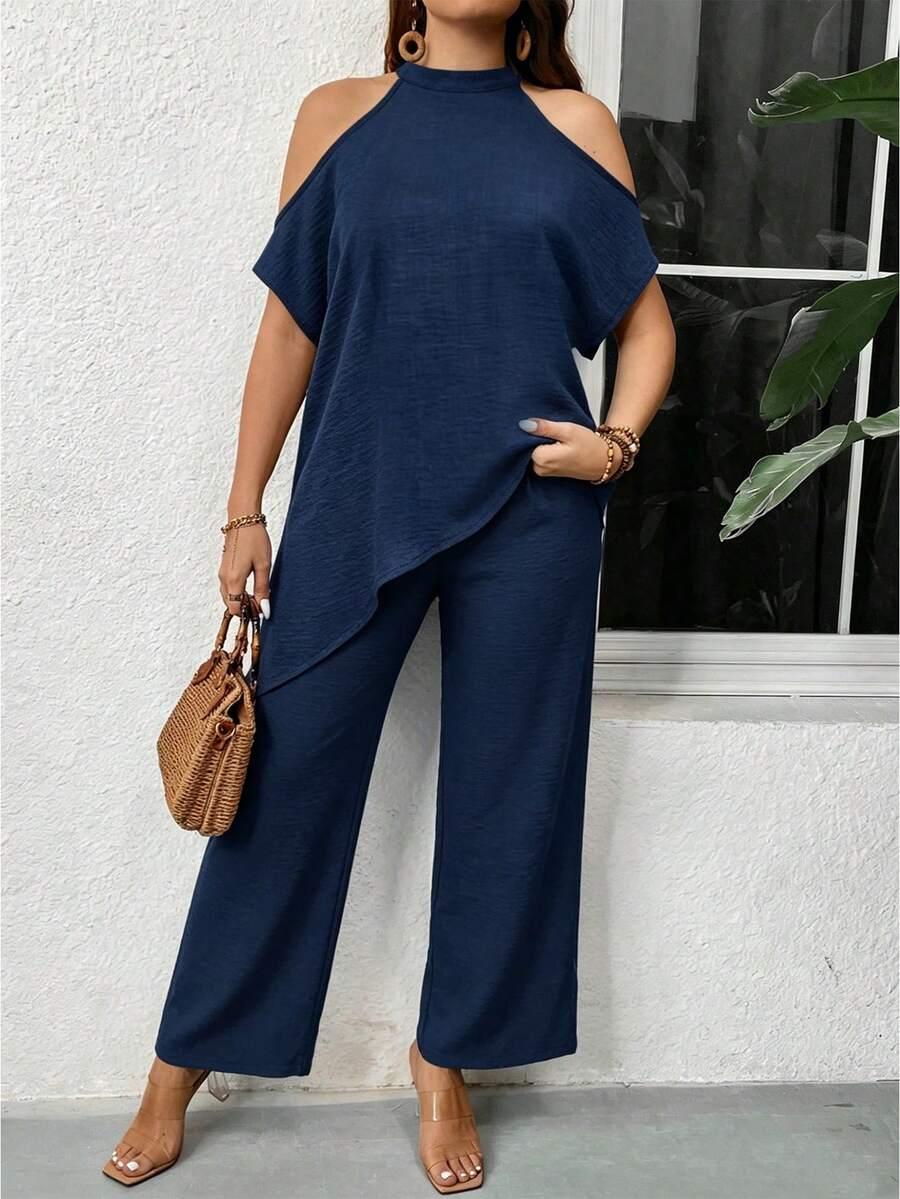 SHEIN BLUZKA SPODNIE KOMPLET S06__XXL