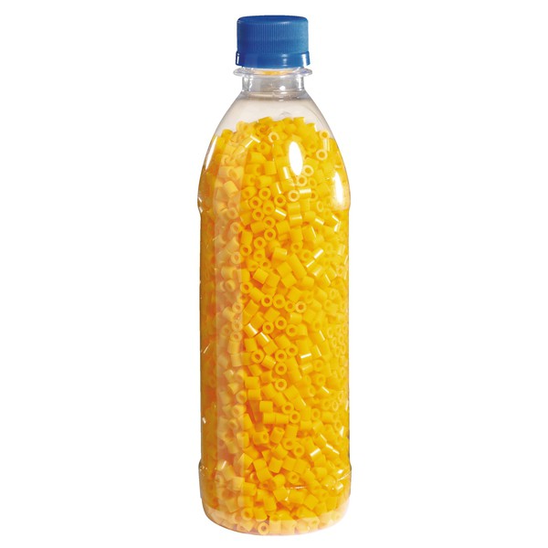 Koraliki do prasowania w butelce - żółte