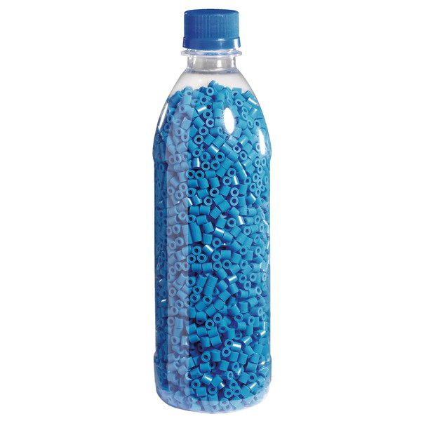 Koraliki do prasowania w butelce - niebieskie