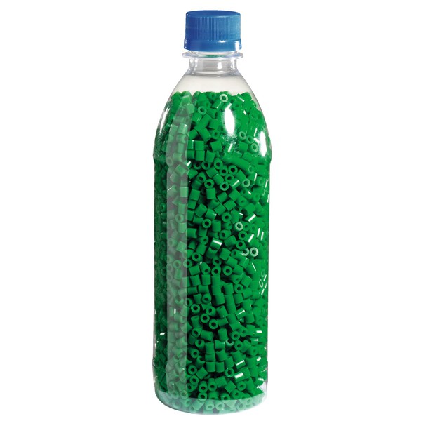 Koraliki do prasowania w butelce - zielone