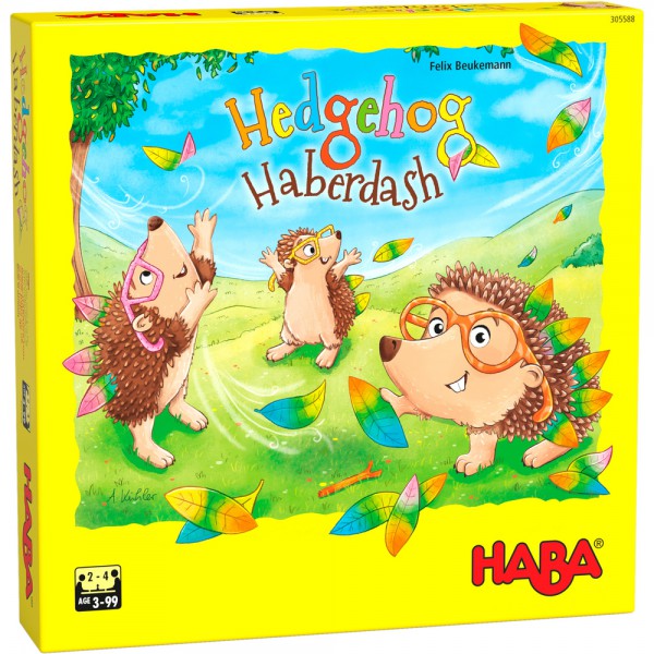 Gra HABA Jeżyki – w poszukiwaniu kolorowych liści