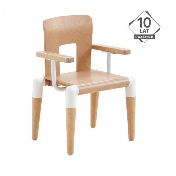 Krzesełko do żłobka z podłokietnikami MIKA, wys. 21 cm