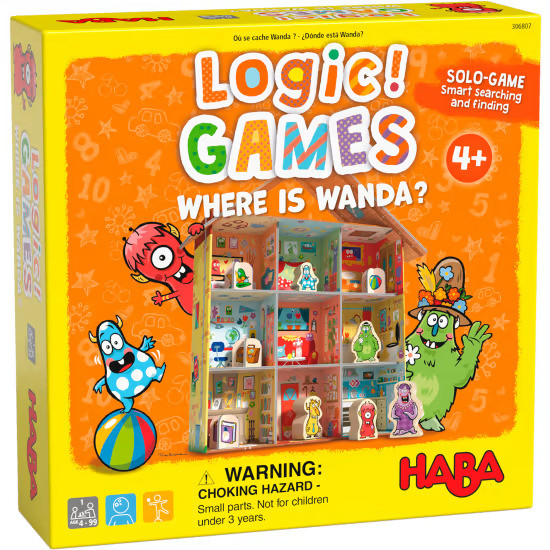 Gra logiczna Logic! GAMES - Gdzie jest Wanda?