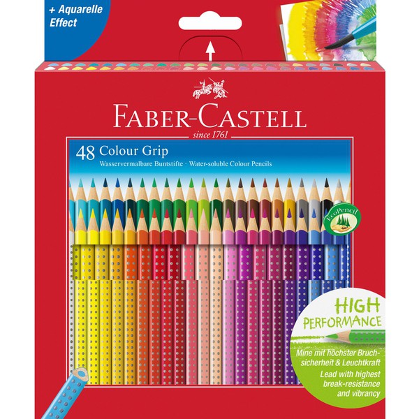 Kredki Colour Grip - Faber Castell 48 sztuk