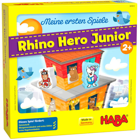 Moje pierwsze gry – Rhino Hero Junior