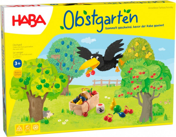 Gra HABA W ogrodzie (edycja niemiecka z polską instrukcją)