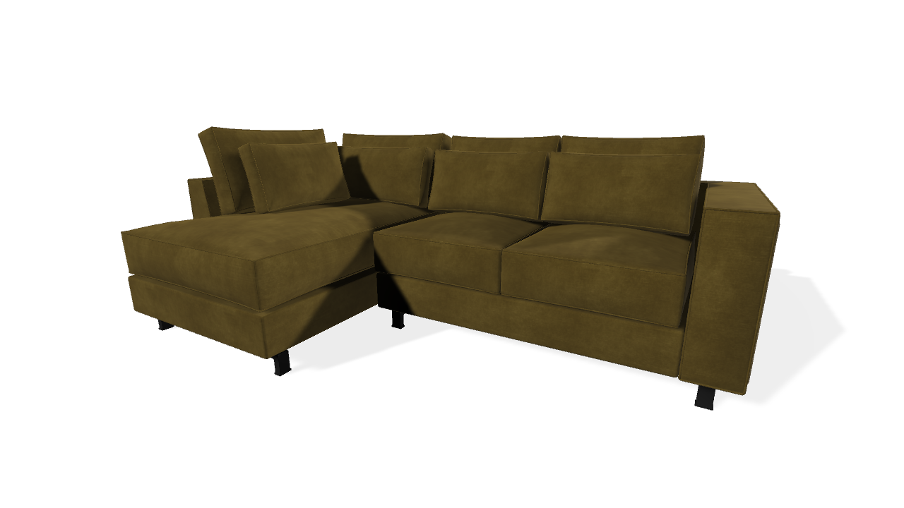 Kanapa Iris zestaw 3