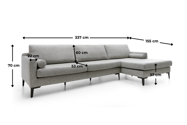 Kanapa Alabama wymiary