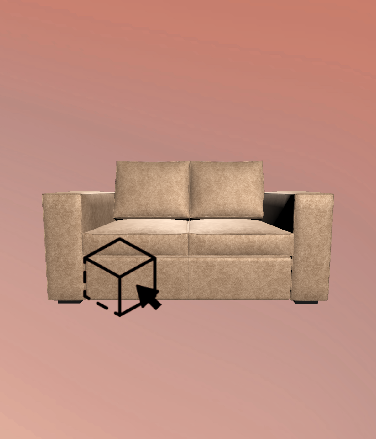 Konfigurator 3D sofy modułowej Desperado o klasycznym designie