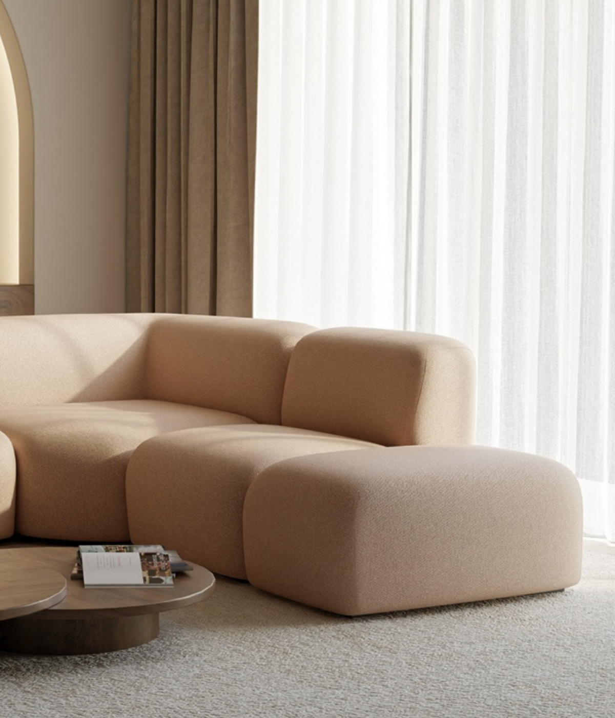 Sofa Cloud w stylu minimalnym