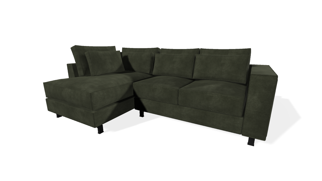 Kanapa Iris zestaw 3