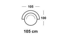 Krzesło Natalie 105cm