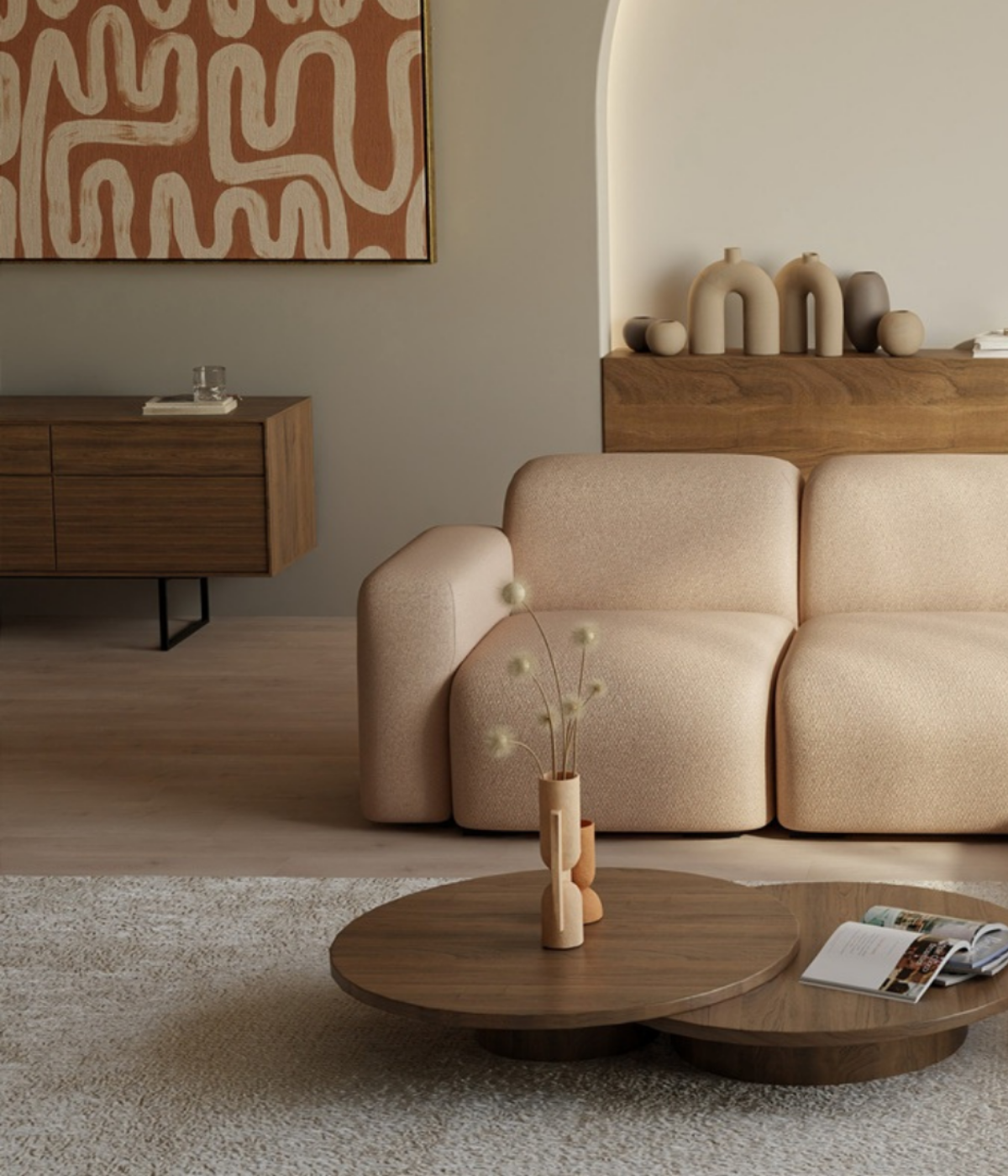 Sofa Cloud w salonie