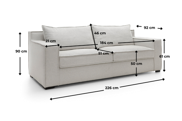 Kanapa Atlanta wymiary